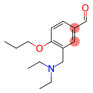 3-二乙基氨基甲基-4-丙氧基-苯甲醛