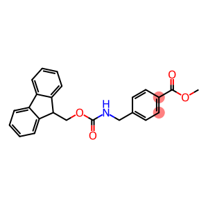 Benzoic acid, 4-[[[(9H-fluoren-9-ylmethoxy)carbonyl]amino]methyl]-, methyl ester
