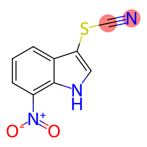 Thiocyanic acid, 7-nitro-1H-indol-3-yl ester