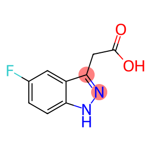1H-Indazole-3-aceticacid, 5-fluoro-