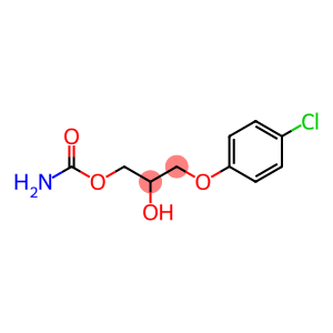 3-(p-chlorophenoxy)-2-hydroxypropylcarbamate