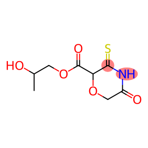 3-Thiomorpholinecarboxylic acid, 5-oxo-, 2-hydroxypropyl ester
