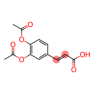 (E)-Caffeic Acid Diacetate