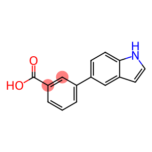 3-(1H-吲哚-5-基)苯甲酸