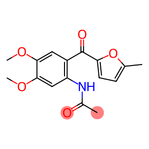 N-[4,5-DIMETHOXY-2-(5-METHYL-FURAN-2-CARBONYL)-PHENYL]-ACETAMIDE