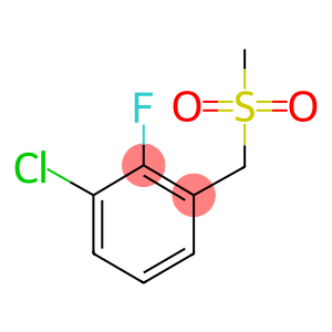 3-chloro-2-fluorobenzylmethylsulfone