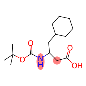 Cyclohexanebutanoic acid, β-[[(1,1-dimethylethoxy)carbonyl]amino]-