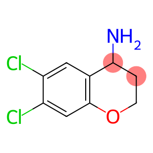 6,7-二氯色满-4-胺
