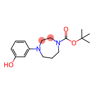 4-(3-HYDROXYPHENYL)-1,4-DIAZEPANE, N1-BOC PROTECTED 95%TERT-BUTYL 4-(3-HYDROXYPHENYL)PERHYDRO-1,4-DIAZEPINE-1-CARBOXYLATE
