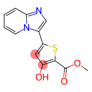 methyl 3-hydroxy-5-(imidazo[1,2-a]pyridin-3-yl)thiophene-2-carboxylate