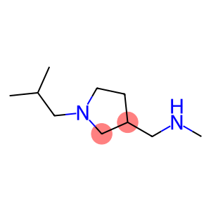 N-methyl-1-[1-(2-methylpropyl)pyrrolidin-3-yl]methanamine