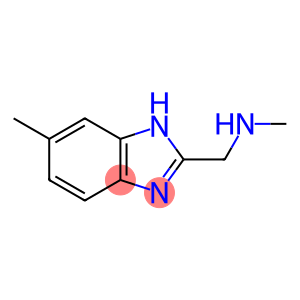 N-Methyl-N-[(6-methyl-1H-benzimidazol-2-yl)methyl]amine