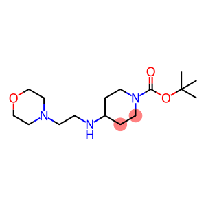 tert-butyl 4-(2-morpholinoethylamino)piperidine-1-carboxylate