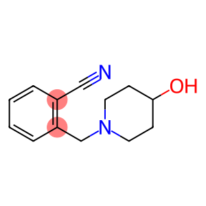 2-[(4-Hydroxy-1-piperidinyl)methyl]benzonitrile