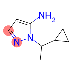 1-(1-CYCLOPROPYLETHYL)-1H-PYRAZOL-5-AMINE
