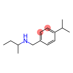 N-[(4-propan-2-ylphenyl)methyl]butan-2-amine