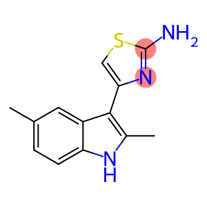 4-(2,5-Dimethyl-1H-indol-3-yl)-1,3-thiazol-2-amine