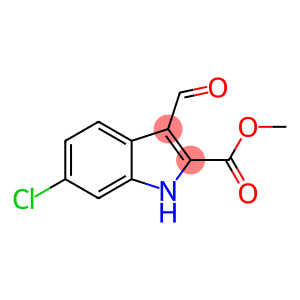 6-氯-3-甲酰基-1H-吲哚-2-甲酸甲酯