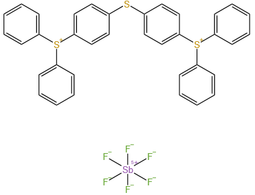 二[4-二苯基硫鎓苯基]硫醚二六氟锑酸盐
