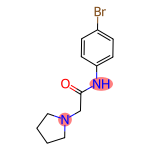 N-(4-bromophenyl)-2-(1-pyrrolidinyl)acetamide