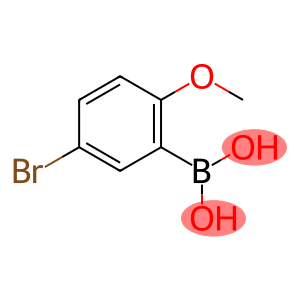(5-BROMO-2-METHOXY)BENZENEBORONIC ACID