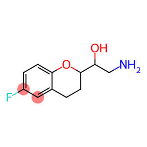 α-(氨甲基)-6-氟- 3 ,4 -二氢-2H-1 -苯并吡喃-2-甲醇