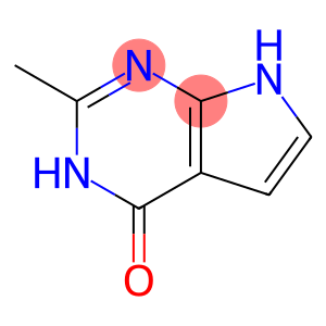 2-Methyl-3,7-dihydro-pyrrolo[2,3-d]pyrimidin-4-one