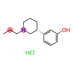 (R)-(+)-3-(3-羟基苯基)-N-丙基哌啶 盐酸盐