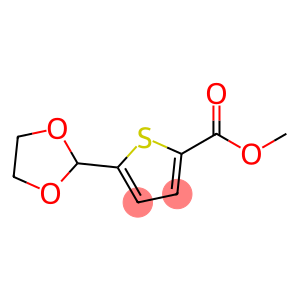 2-Thiophenecarboxylic acid, 5-(1,3-dioxolan-2-yl)-, methyl ester