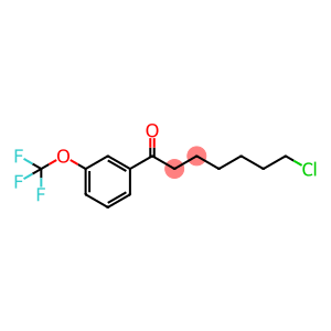 7-CHLORO-1-OXO-1-(3-TRIFLUOROMETHOXYPHENYL)HEPTANE