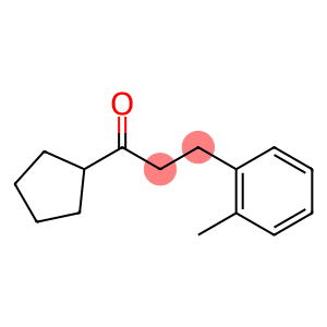 1-Propanone, 1-cyclopentyl-3-(2-methylphenyl)-