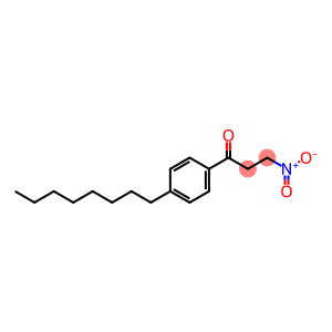 1-Propanone, 3-nitro-1-(4-octylphenyl)-