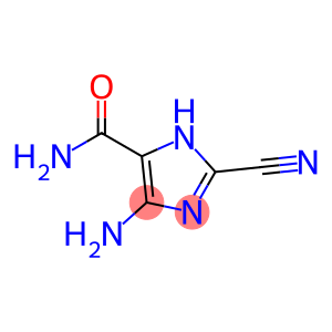 1H-Imidazole-4-carboxamide,5-amino-2-cyano-(9CI)