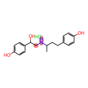 Benzenemethanol, 4-hydroxy-alpha-(((3-(4-hydroxyphenyl)-1-methylpropyl)amino)methyl)-, hydrochloride