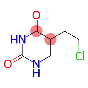 2,4(1H,3H)-Pyrimidinedione, 5-(2-chloroethyl)-