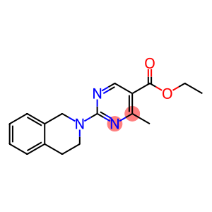 2-(3,4-二氢异喹啉-2(1H)-基)-4-甲基嘧啶-5-甲酸乙酯