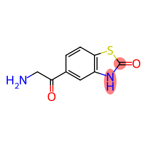 5-(2-aminoacetyl)benzo[d]thiazol-2(3H)-one