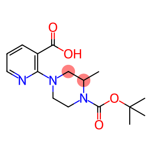 2-{4-[(tert-butoxy)carbonyl]-3-methylpiperazin-1-yl}pyridine-3-carboxylic acid