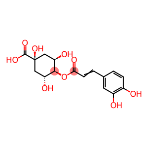 3,4-Dihydroxycinnamic acid 4-carboxy-2,4,6-trihydroxycyclohexyl ester