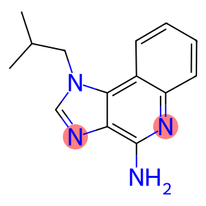 1H-Imidazo[4,5-c]quinolin-4-amine, 1-(2-methylpropyl)-