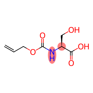 N-(allyloxycarbonyl)-L-serine