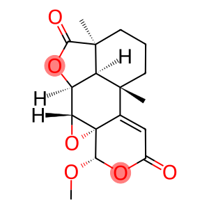 (17S)-6β,17-Dihydroxy-17-methoxy-7α,8α-epoxy-12-des(1-methylpropyl)labda-9(11)-ene-12,19-dioic acid 12,17:19,6-bislactone