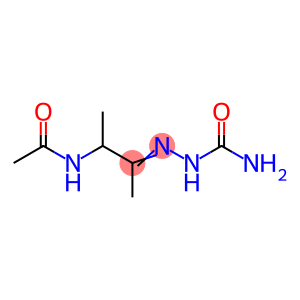 Hydrazinecarboxamide, 2-[2-(acetylamino)-1-methylpropylidene]-