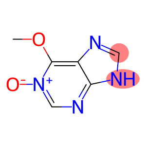9H-Purine,  6-methoxy-,  1-oxide