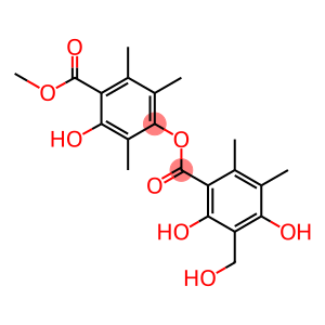 Benzoic acid, 2,4-dihydroxy-3-(hydroxymethyl)-5,6-dimethyl-, 3-hydroxy-4-(methoxycarbonyl)-2,5,6-trimethylphenyl ester