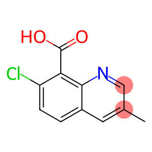 7-氯-3-甲基喹啉-8-甲酸