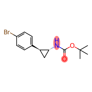 Carbamic acid, N-[(1R,2S)-2-(4-bromophenyl)cyclopropyl]-, 1,1-dimethylethyl ester