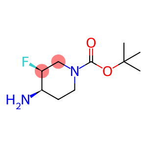 (3S,4R)-4-氨基-3-氟哌啶-1-甲酸叔丁酯