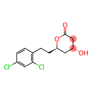 7-(2,4-dichlorophenyl)-3-hydroxy-5-heptanolide