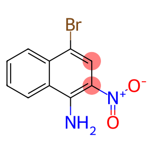 1-Naphthalenamine, 4-bromo-2-nitro-